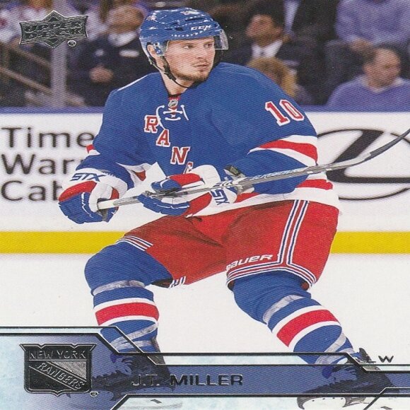 J. T. Miller NYR Hockey Card Collection - Picture 4 of 4